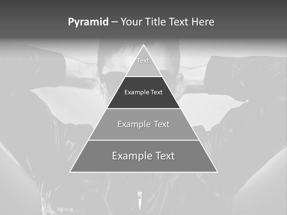 Trendy Brunette Vertical PowerPoint Template