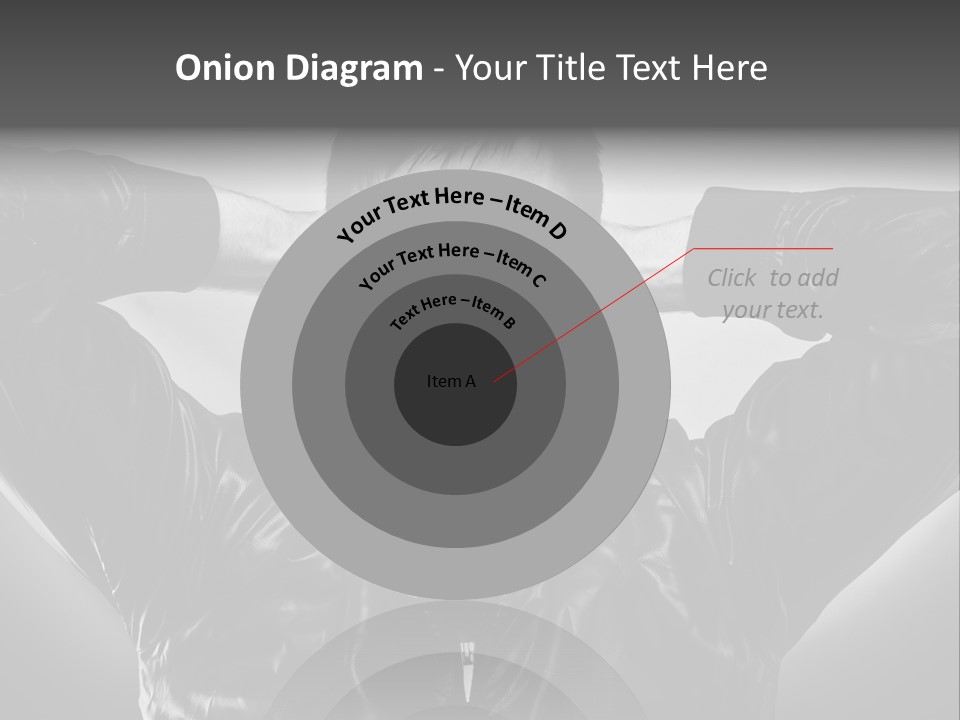 Trendy Brunette Vertical PowerPoint Template