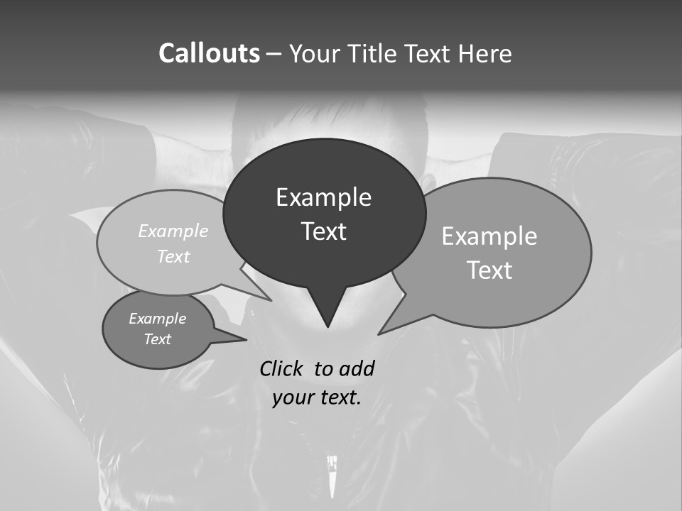 Trendy Brunette Vertical PowerPoint Template