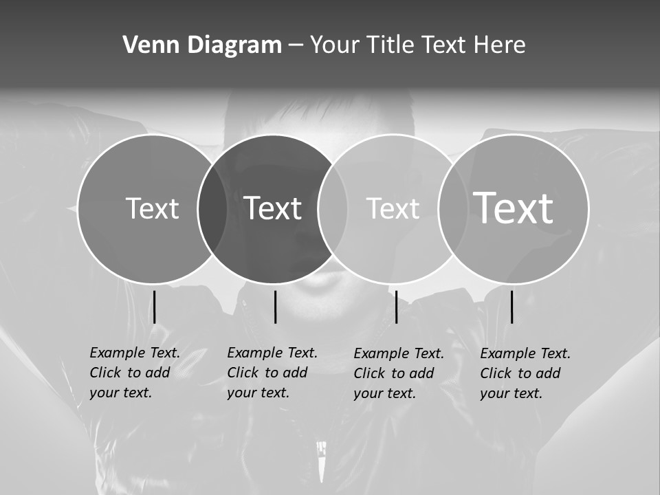 Trendy Brunette Vertical PowerPoint Template