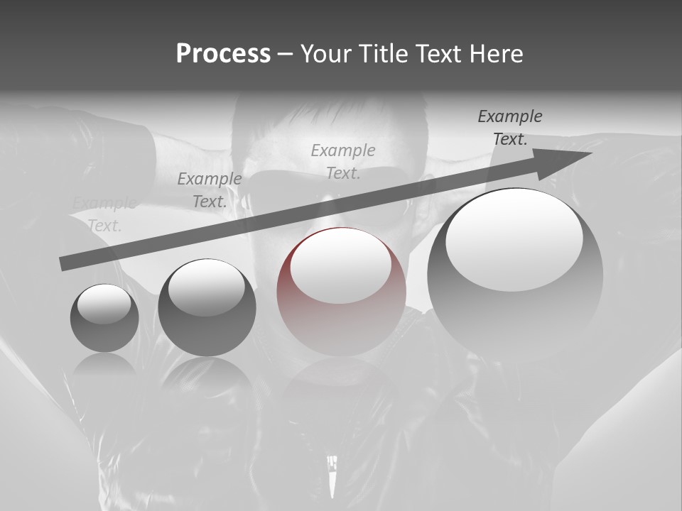 Trendy Brunette Vertical PowerPoint Template