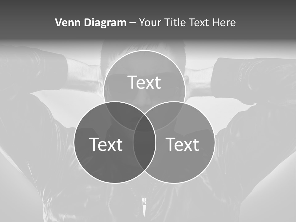 Trendy Brunette Vertical PowerPoint Template