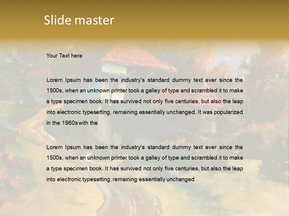 Sky Summer Green PowerPoint Template