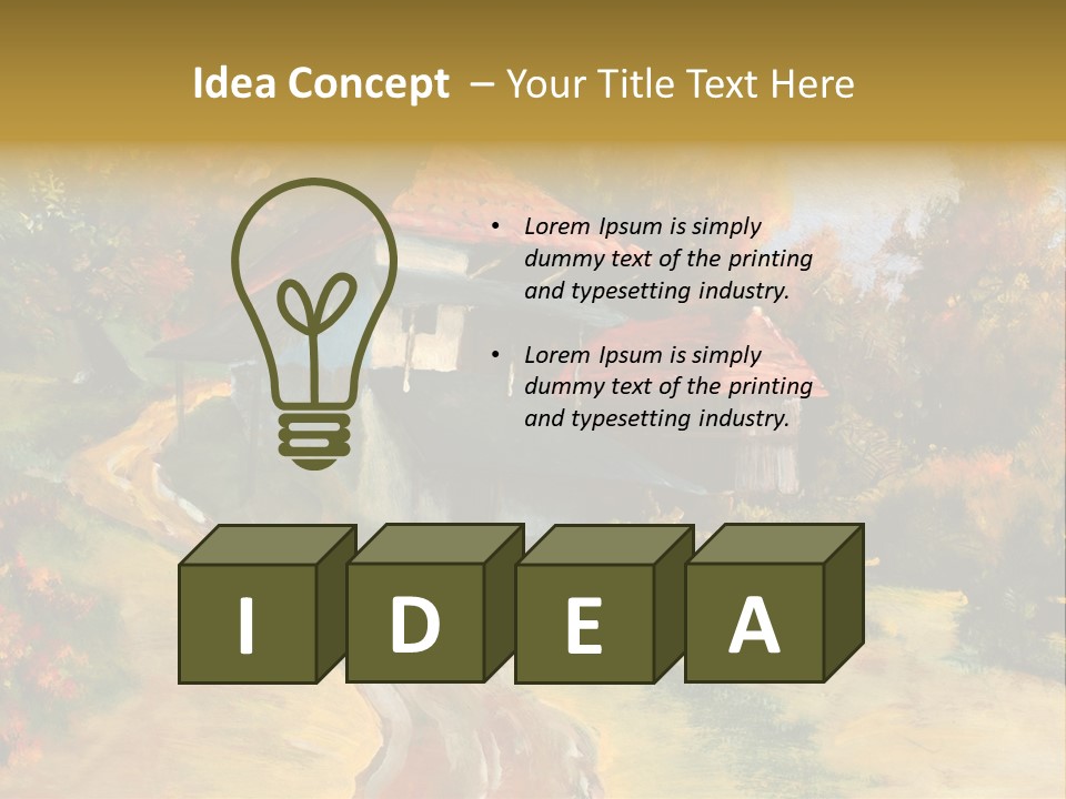 Sky Summer Green PowerPoint Template