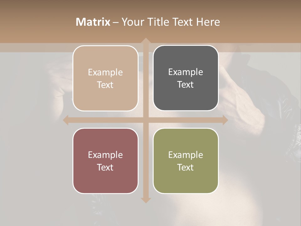 Manliness Handsome Smashing PowerPoint Template