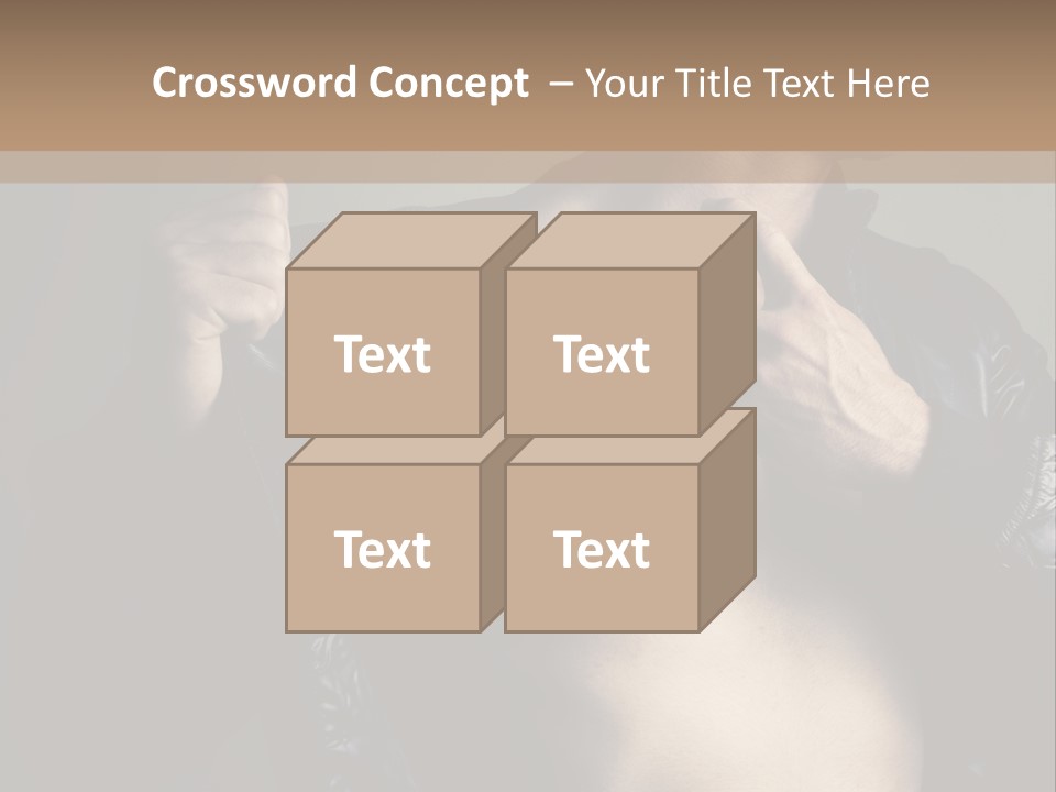 Manliness Handsome Smashing PowerPoint Template