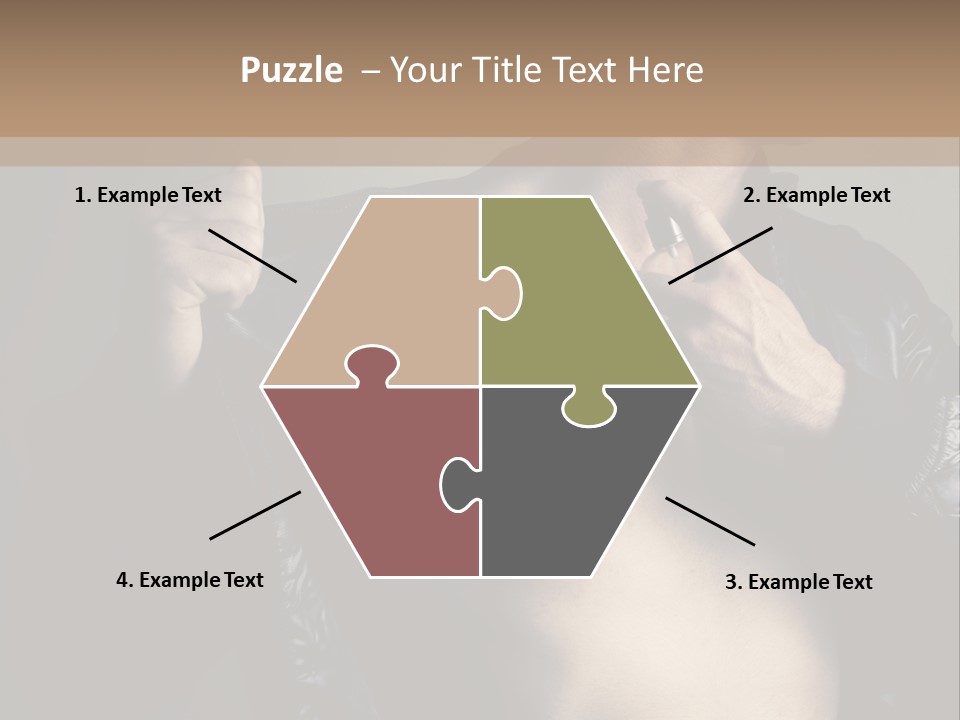 Manliness Handsome Smashing PowerPoint Template