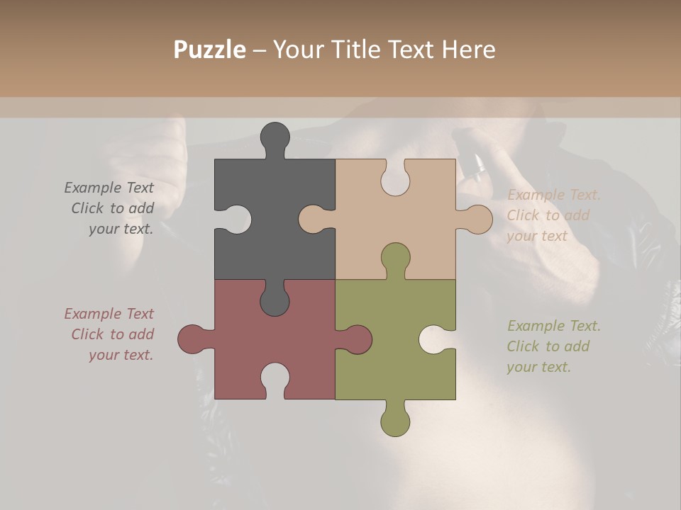 Manliness Handsome Smashing PowerPoint Template
