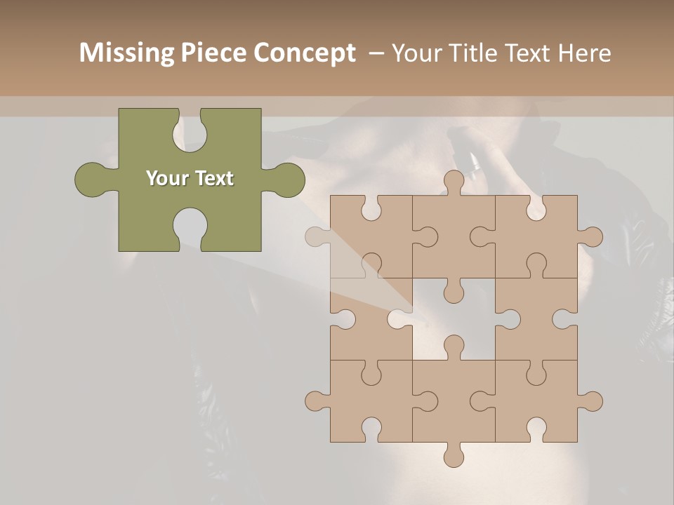 Manliness Handsome Smashing PowerPoint Template