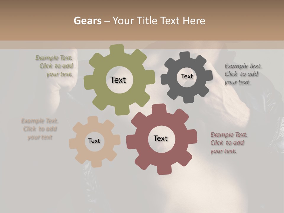 Manliness Handsome Smashing PowerPoint Template