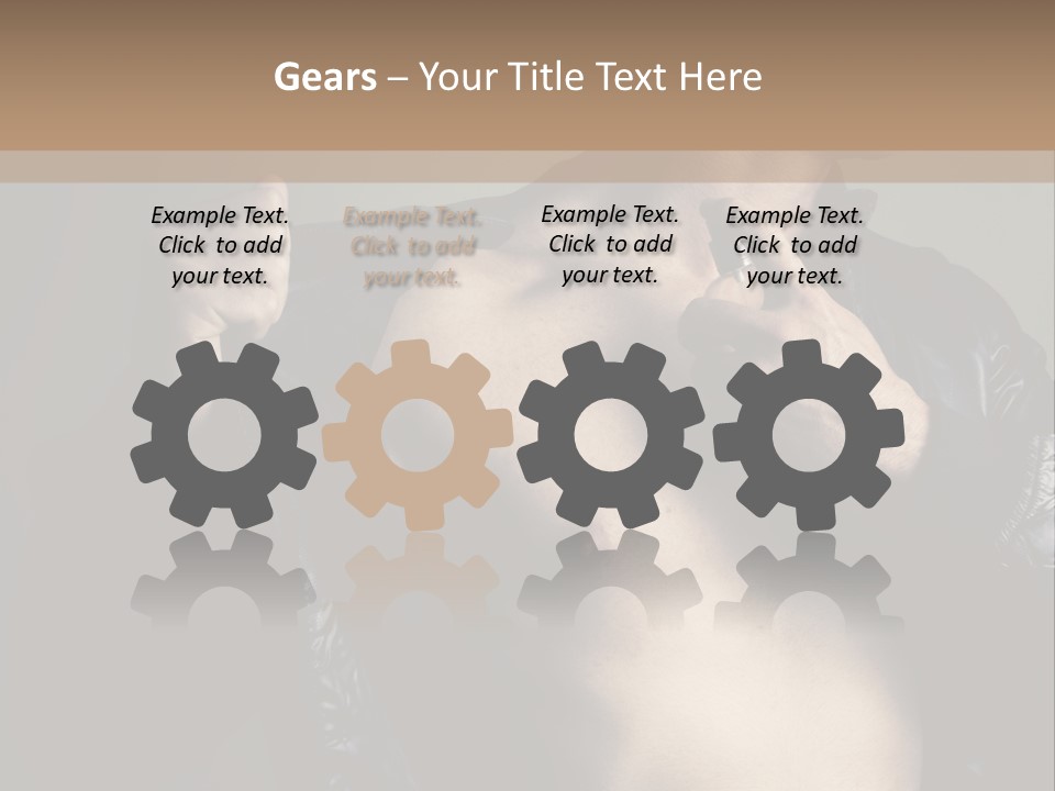 Manliness Handsome Smashing PowerPoint Template