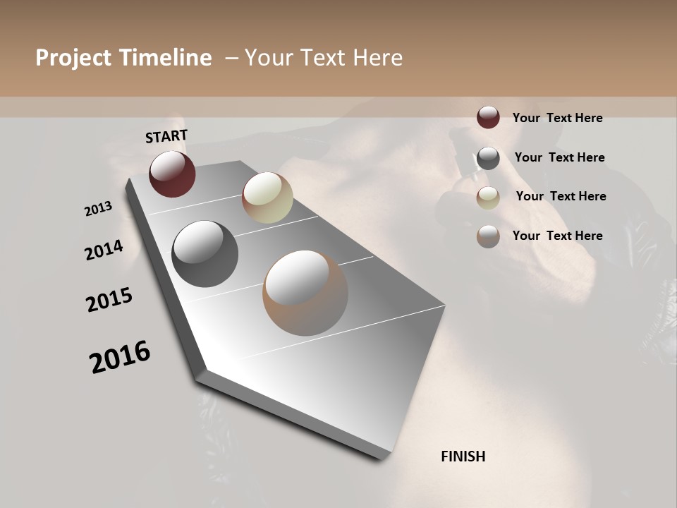 Manliness Handsome Smashing PowerPoint Template