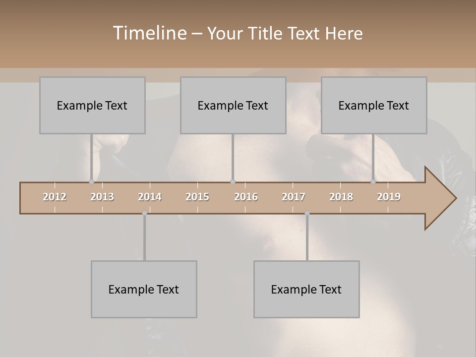 Manliness Handsome Smashing PowerPoint Template