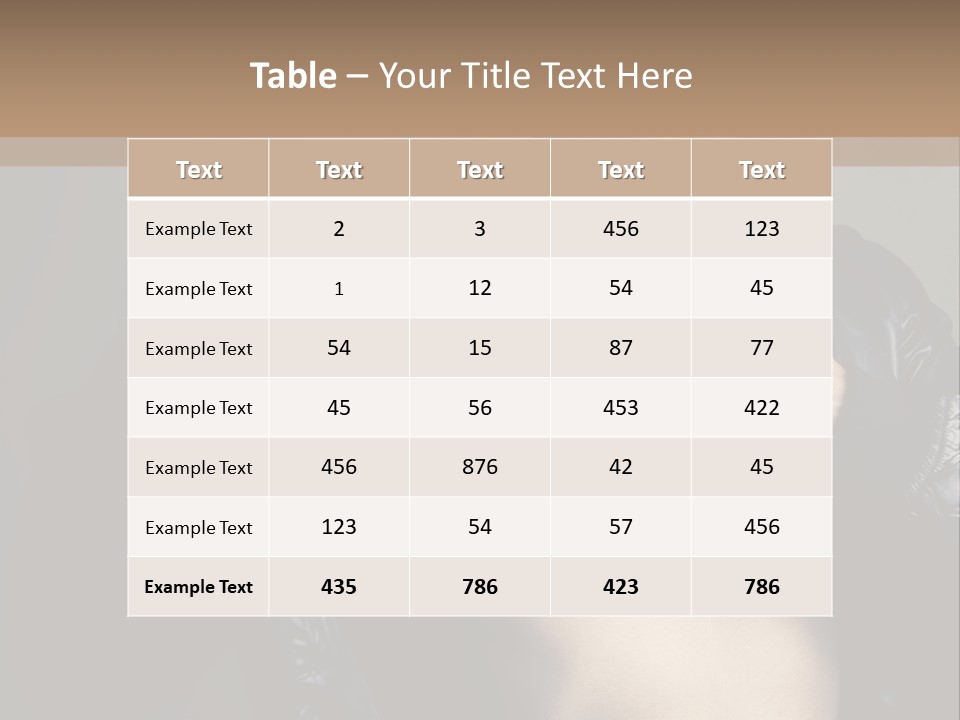 Manliness Handsome Smashing PowerPoint Template