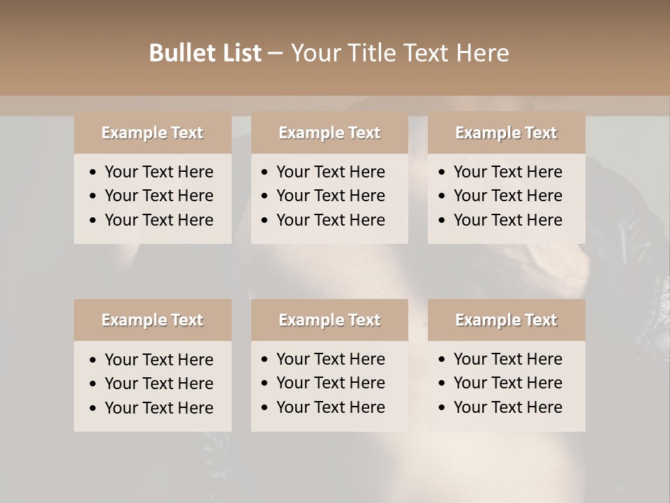 Manliness Handsome Smashing PowerPoint Template