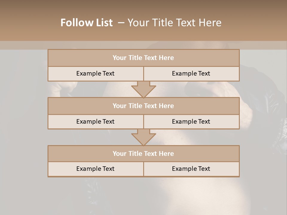 Manliness Handsome Smashing PowerPoint Template
