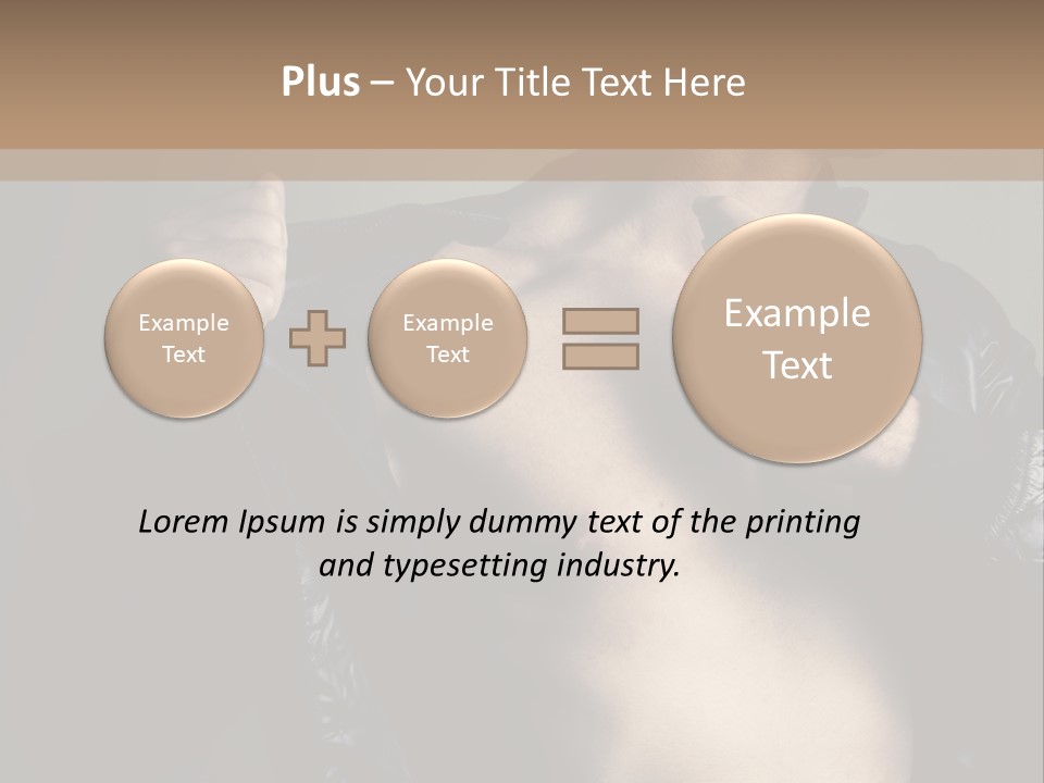 Manliness Handsome Smashing PowerPoint Template