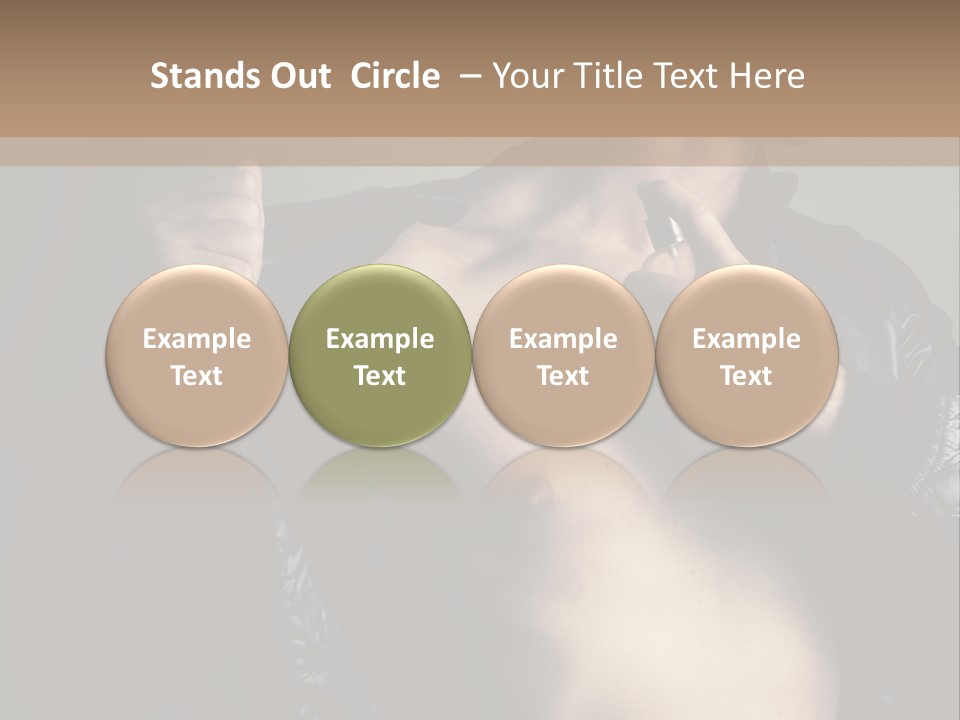 Manliness Handsome Smashing PowerPoint Template