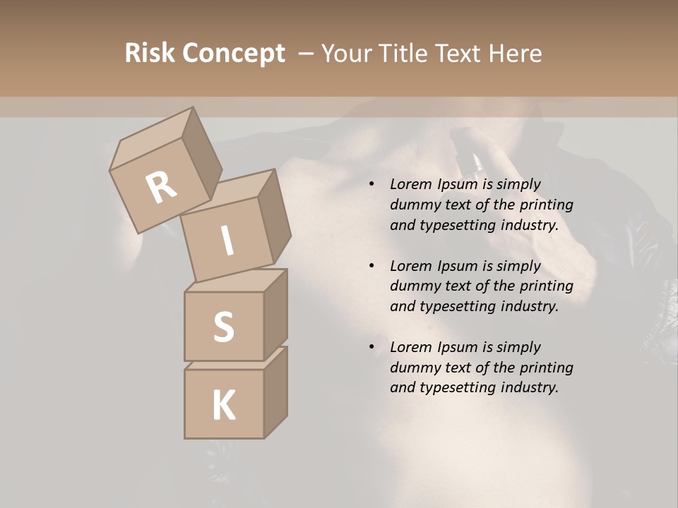 Manliness Handsome Smashing PowerPoint Template