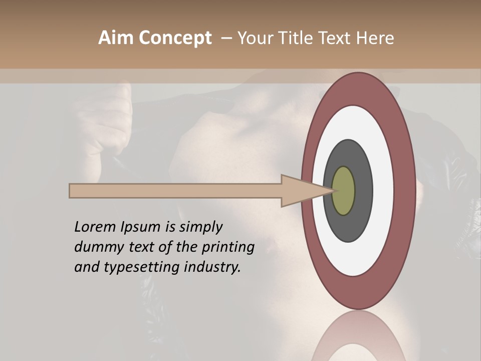 Manliness Handsome Smashing PowerPoint Template