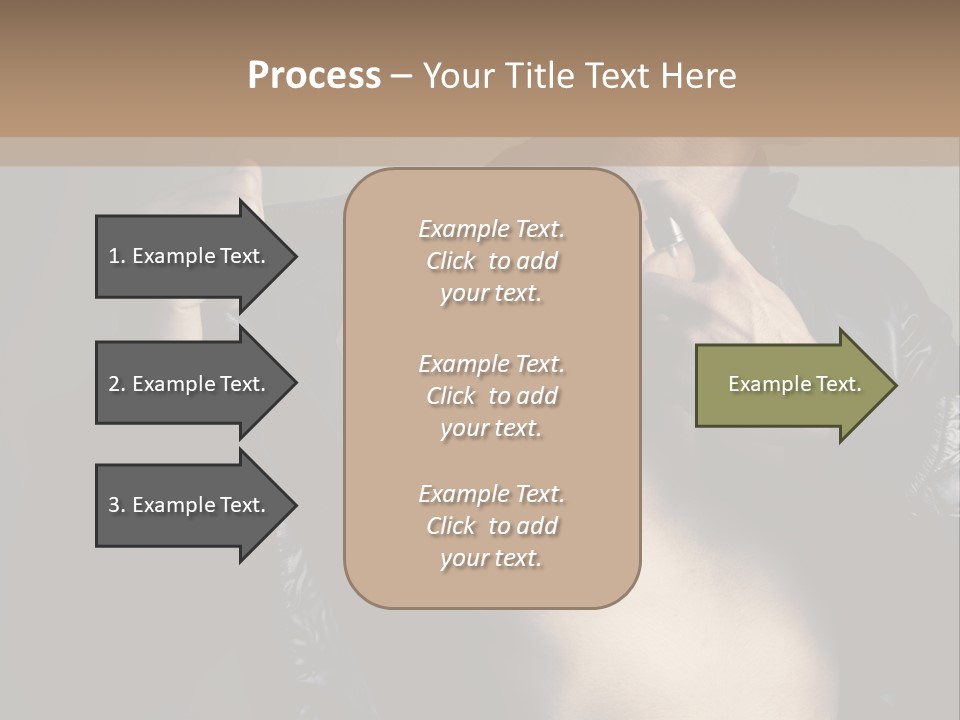 Manliness Handsome Smashing PowerPoint Template