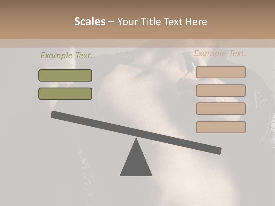 Manliness Handsome Smashing PowerPoint Template