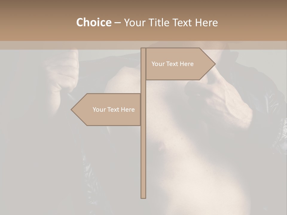 Manliness Handsome Smashing PowerPoint Template
