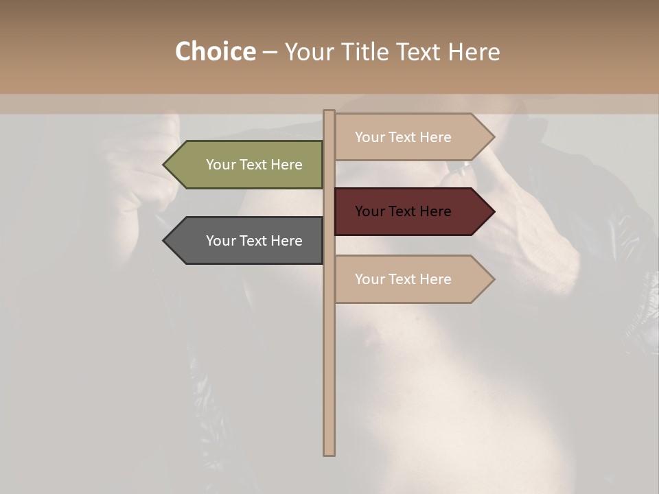Manliness Handsome Smashing PowerPoint Template