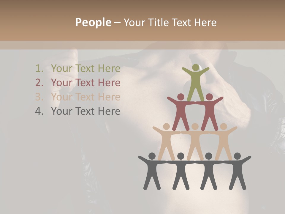 Manliness Handsome Smashing PowerPoint Template