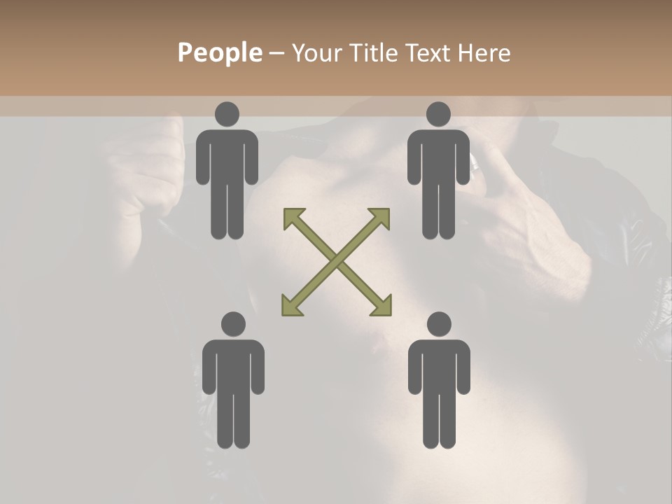 Manliness Handsome Smashing PowerPoint Template