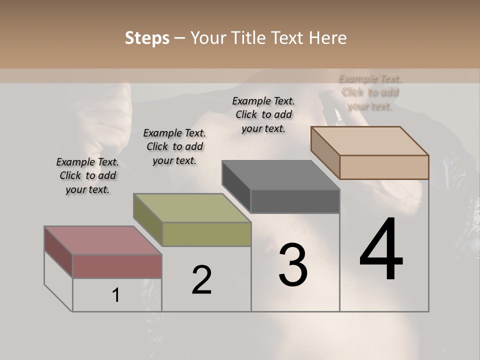 Manliness Handsome Smashing PowerPoint Template