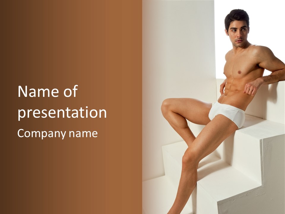 Athletic Copyspace Fit PowerPoint Template