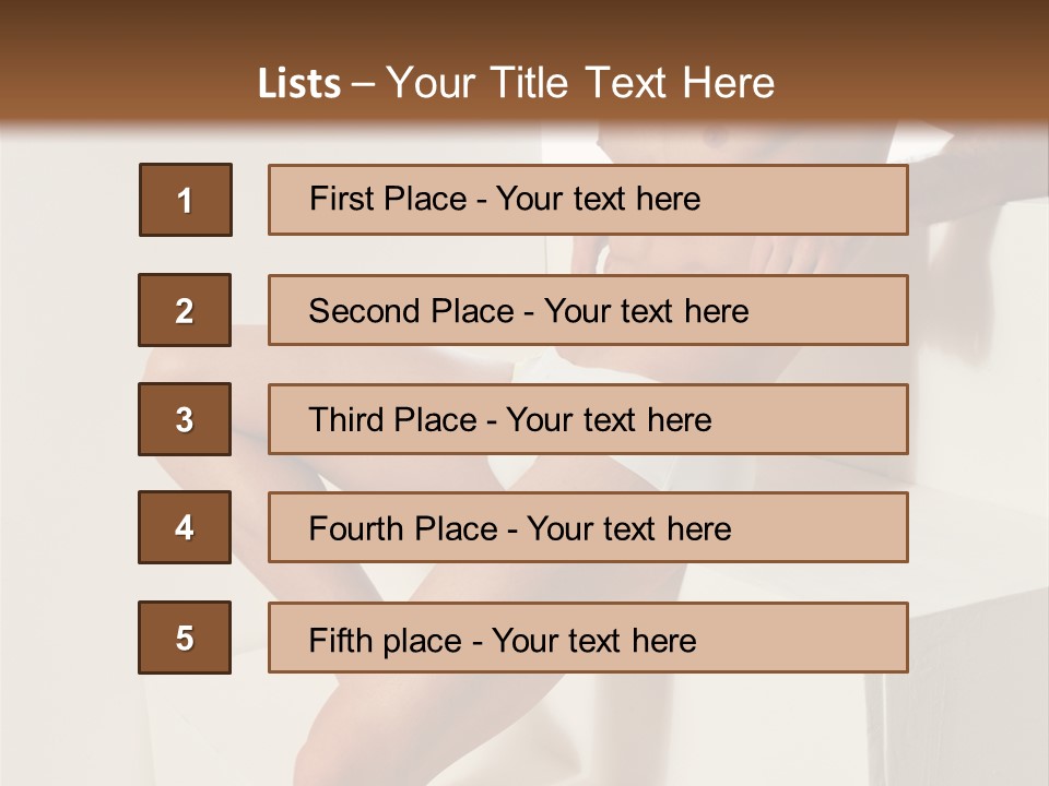 Athletic Copyspace Fit PowerPoint Template