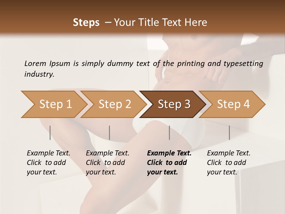 Athletic Copyspace Fit PowerPoint Template