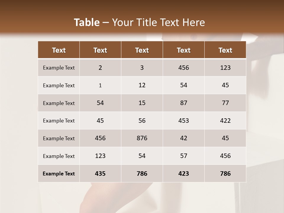 Athletic Copyspace Fit PowerPoint Template