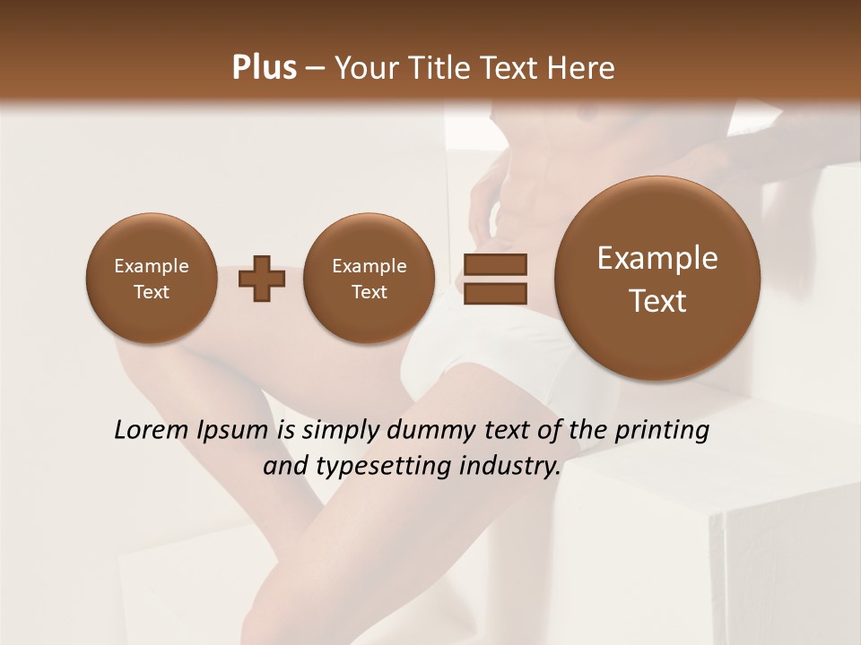 Athletic Copyspace Fit PowerPoint Template