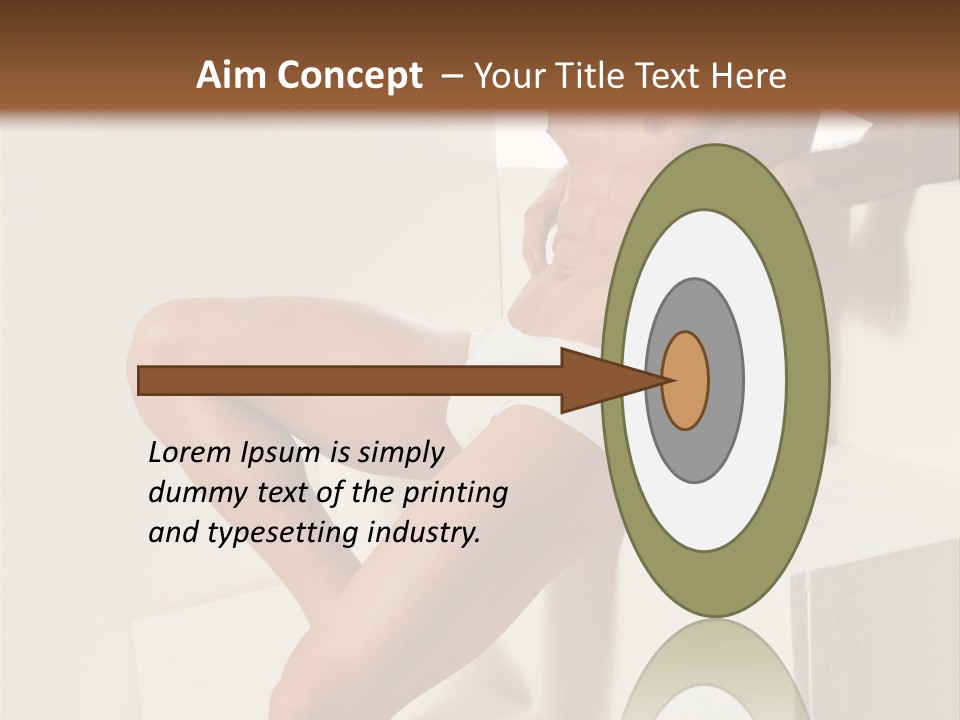 Athletic Copyspace Fit PowerPoint Template