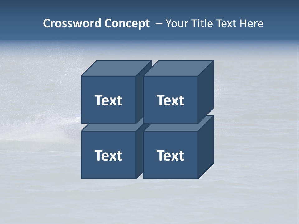 Sports Beach Jet Skier PowerPoint Template