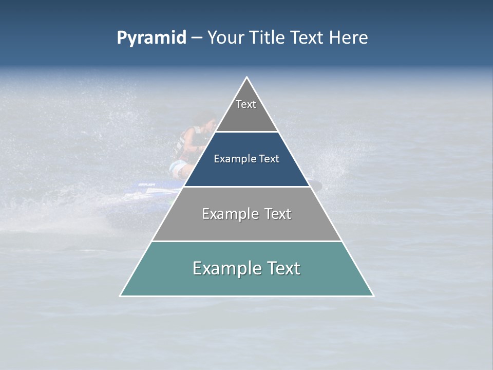 Sports Beach Jet Skier PowerPoint Template