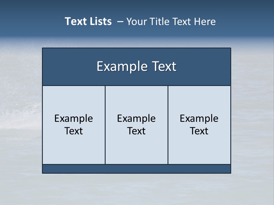 Sports Beach Jet Skier PowerPoint Template