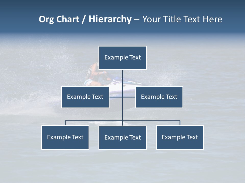 Sports Beach Jet Skier PowerPoint Template