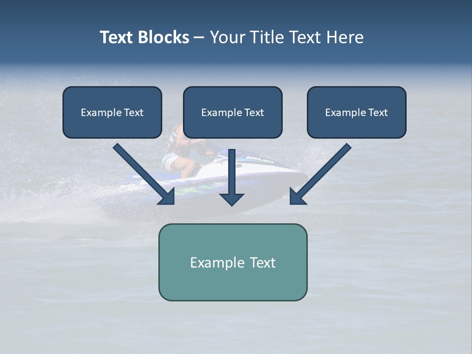 Sports Beach Jet Skier PowerPoint Template