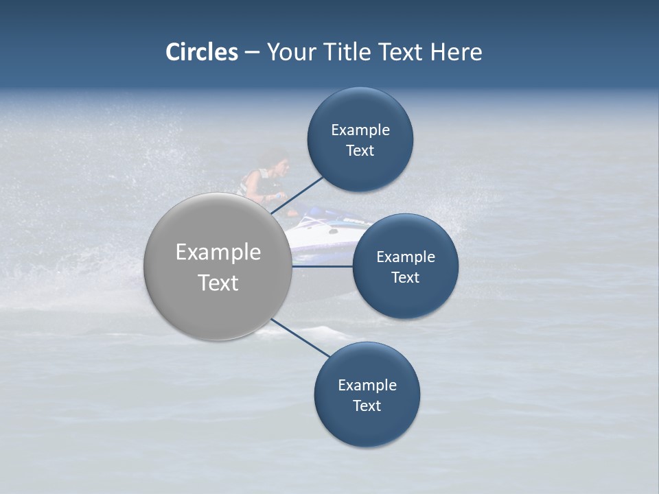 Sports Beach Jet Skier PowerPoint Template