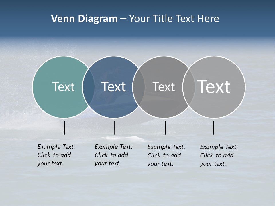 Sports Beach Jet Skier PowerPoint Template