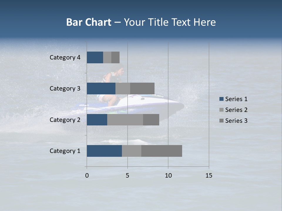 Sports Beach Jet Skier PowerPoint Template