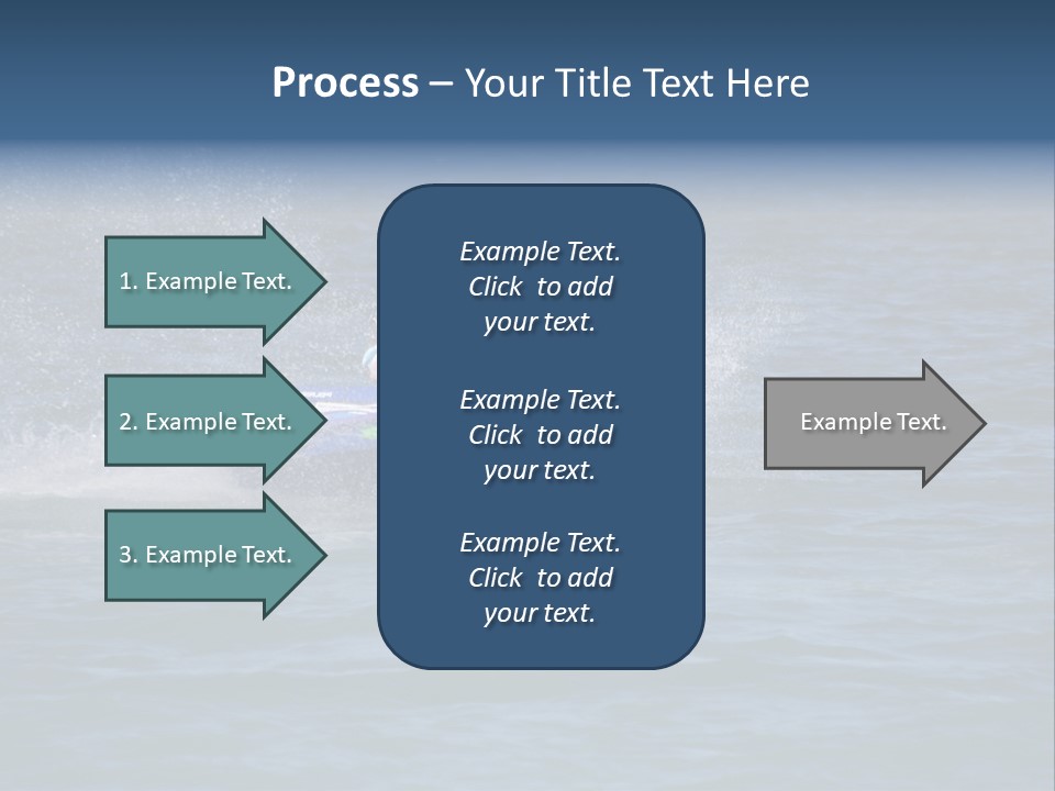 Sports Beach Jet Skier PowerPoint Template
