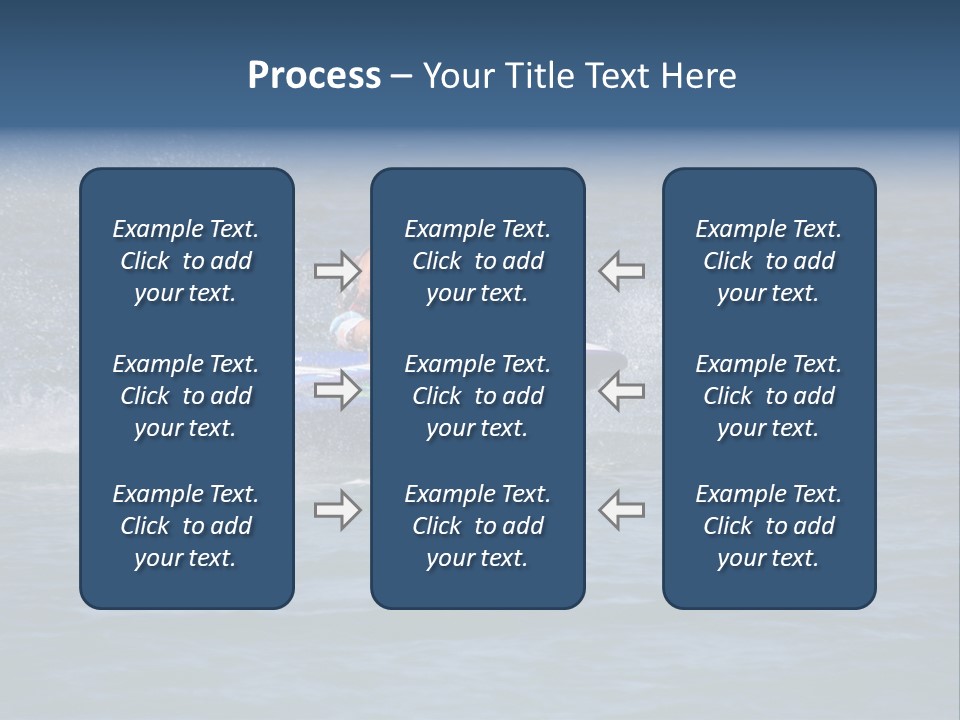 Sports Beach Jet Skier PowerPoint Template