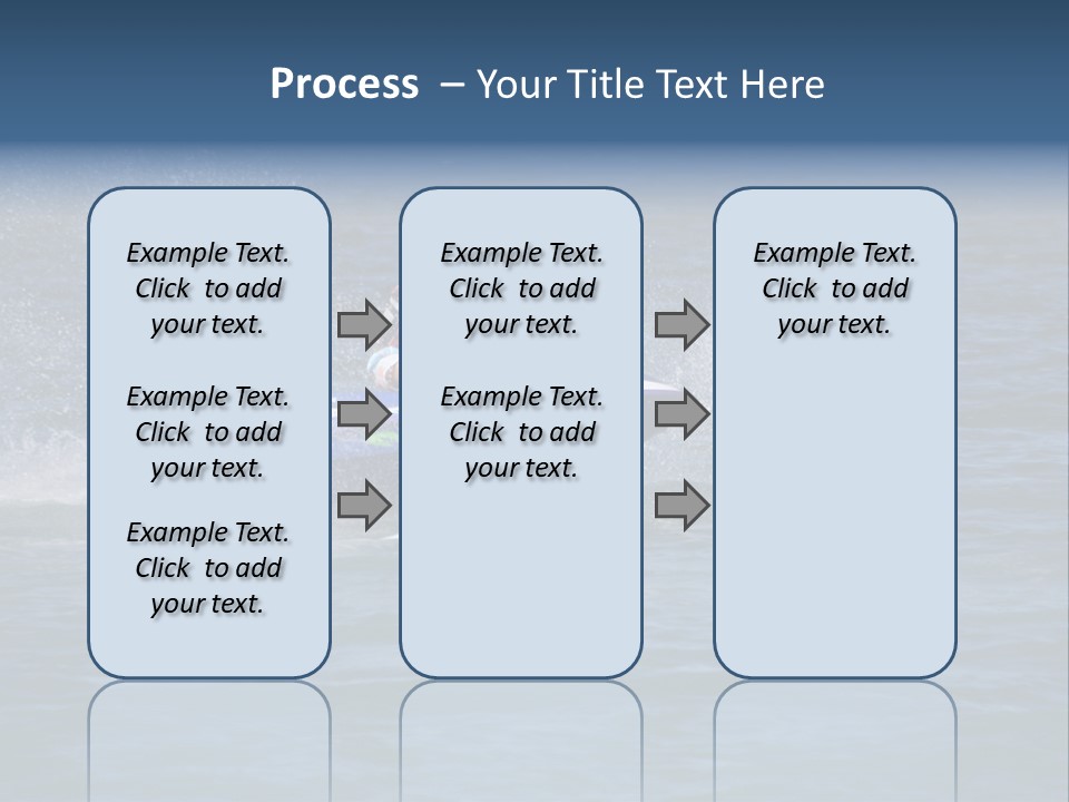 Sports Beach Jet Skier PowerPoint Template