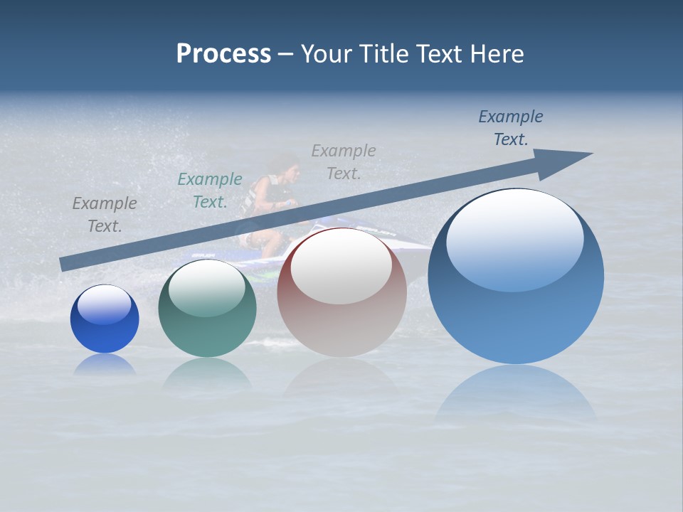 Sports Beach Jet Skier PowerPoint Template