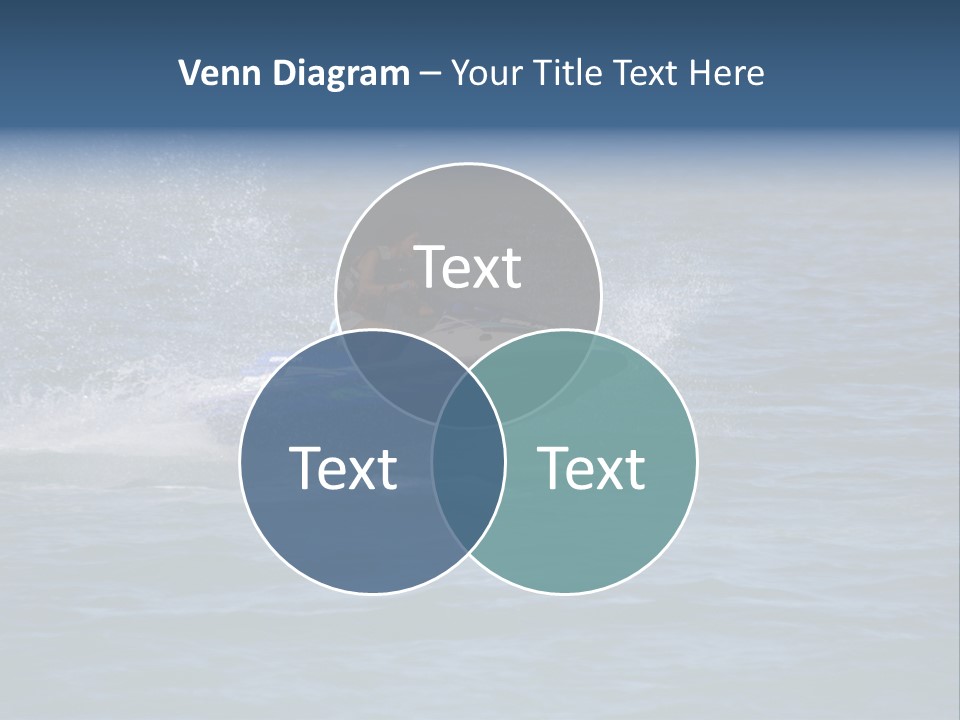 Sports Beach Jet Skier PowerPoint Template